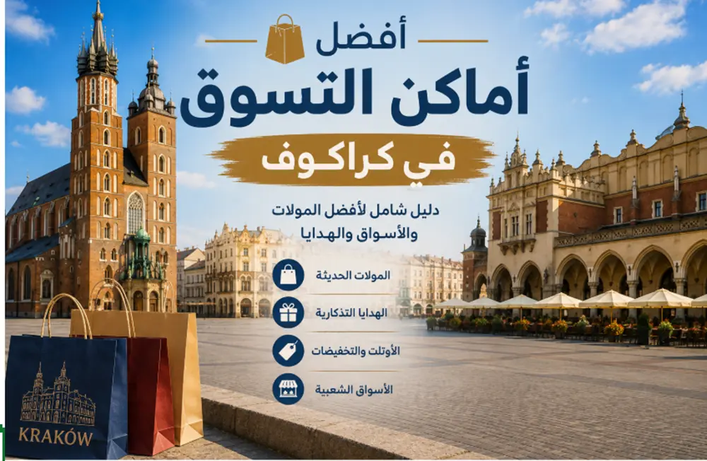 اماكن التسوق في كراكوف