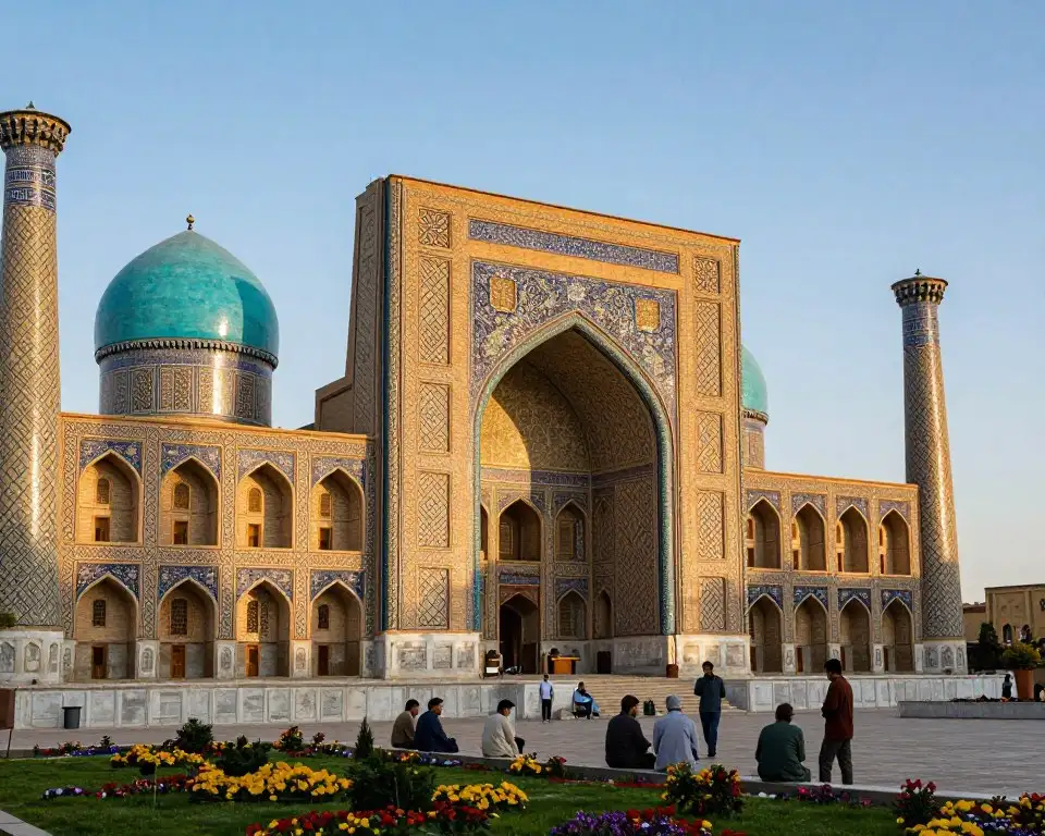 ساحة ريجستان سمرقند