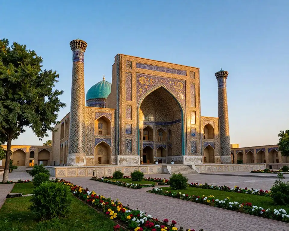 ساحة ريجستان سمرقند