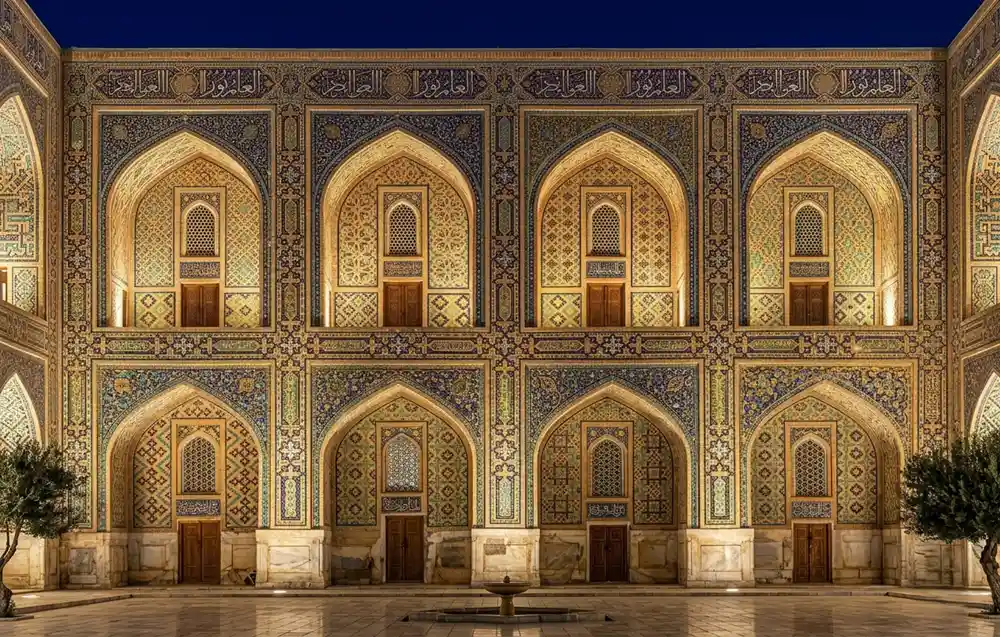 ساحة ريجستان سمرقند