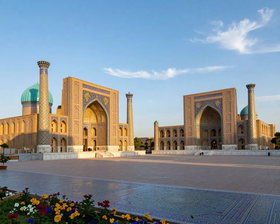 ساحة ريجستان سمرقند