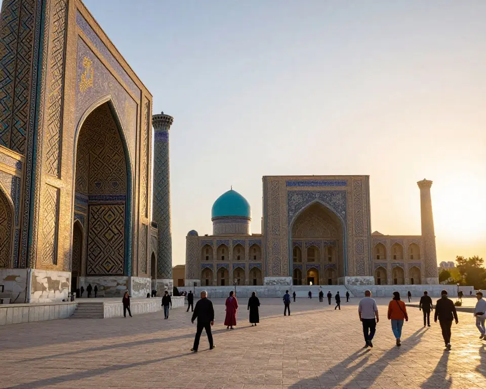 ساحة ريجستان سمرقند